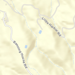 Two Harbors California Street Map