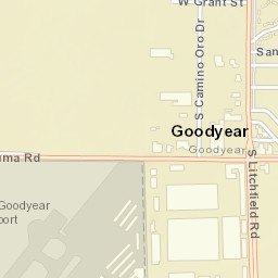 Goodyear Arizona Street Map