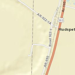 Hudspeth Arkansas Street Map
