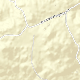 De Luz Heights California Street Map
