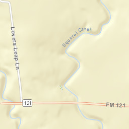 15129-15223 Farm to Market Road 121, TX Street Map