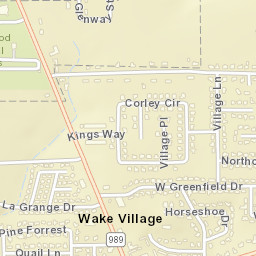 304 Village Ln Wake Village TX 75501 Street Map
