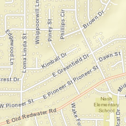 500-528 Old Redwater Rd, Wake Village, TX Street Map