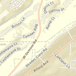 Camden Place Alabama Street Map