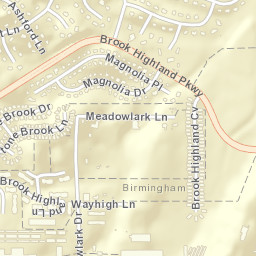 Lake Purdy Alabama Street Map