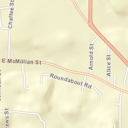 McCannsville Alabama Street Map
