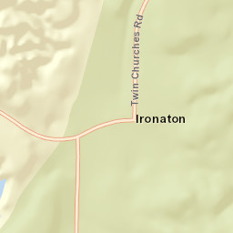Ironaton Alabama Street Map