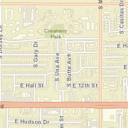 1409 E Apache Blvd Tempe AZ Street Map
