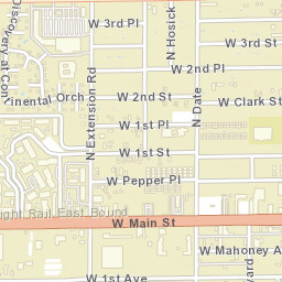 Bonds Trailer Park Arizona Street Map