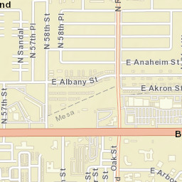 Buckhorn Arizona Street Map