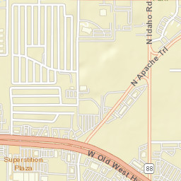 325 West Apache Trail, Apache Junction, AZ Street Map