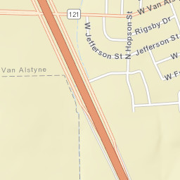 U.S. 75, Van Alstyne, TX 75495, USA Street Map