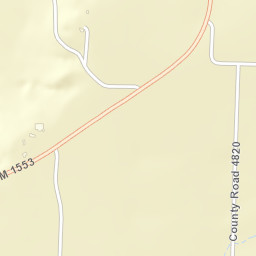 Farm to Market 1553, Leonard, TX 75452 Street Map