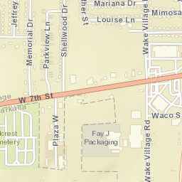 302 Memorial Dr Wake Village Texas Street Map