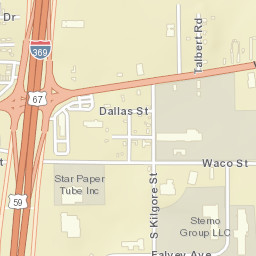 4002 W 7th St Texarkana TX 75501 Street Map