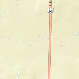 Goose Hollow Arkansas Street Map