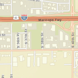 4569-4603 S 40th St Phoenix AZ Street Map