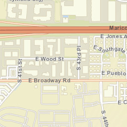 4401-4559 E Cotton Gin Loop Phoenix AZ Street Map