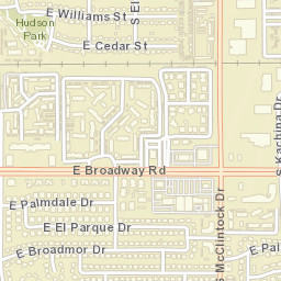 Normal Junction Arizona Street Map