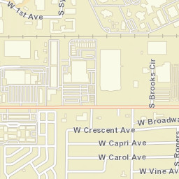 262 S Brooks Mesa AZ 85202 Street Map