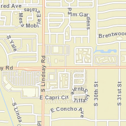 400-410 South 30th Street, Mesa, AZ 85204 Street Map