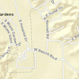 Midland City Arizona Street Map