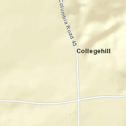 College Hill Arkansas Street Map