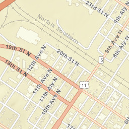 Blue Creek Junction Alabama Street Map