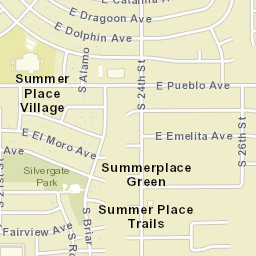 615-699 S 24th St Mesa AZ 85204 Street Map