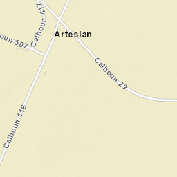 Artesian Arkansas Street Map