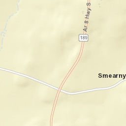 Smearny Arkansas Street Map