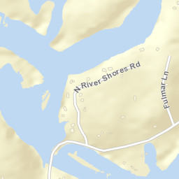 North River Shores Alabama Street Map