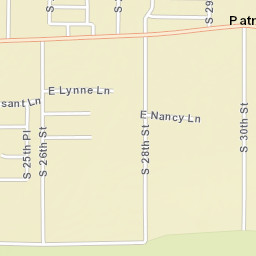 Patrick Park Arizona Street Map