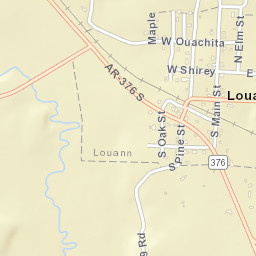 5393-5395 Hwy 376 S Louann AR Street Map
