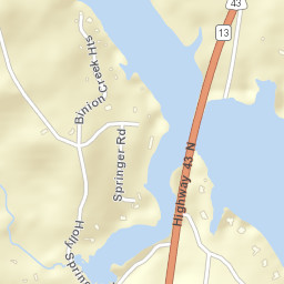 Binion Heights Alabama Street Map