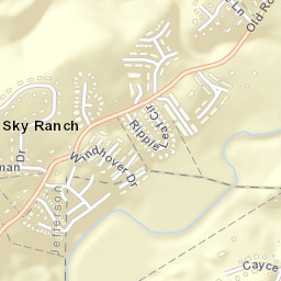 Sky Ranch Alabama Street Map