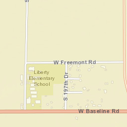 Liberty Arizona Street Map