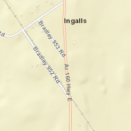 Ingalls Arkansas Street Map