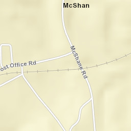McShan Alabama Street Map