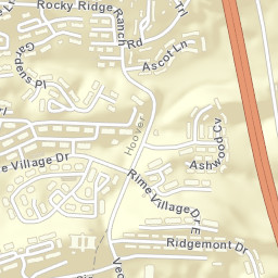 Huntington Park Alabama Street Map