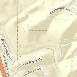 Windover Alabama Street Map