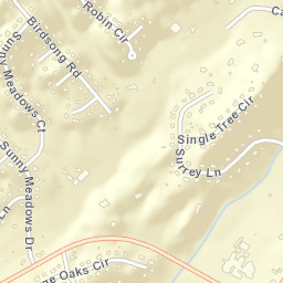 Sunnymeadows Alabama Street Map