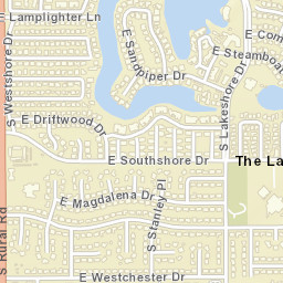 The Lakes Arizona Street Map