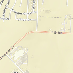 Farm to Market 455, Sanger, TX 76266, USA Street Map