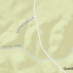 Gunthertown Alabama Street Map