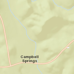 Campbell Springs Alabama Street Map
