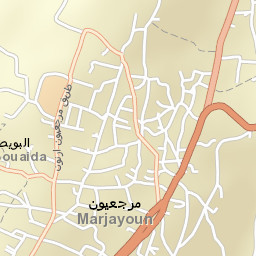 Marjayoûn Street Map