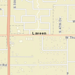Laveen Arizona Street Map