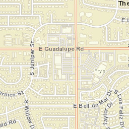 The Landings Arizona Street Map