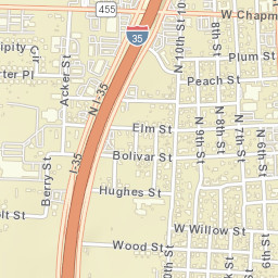 Highway 77, Sanger, TX 76266, USA Street Map